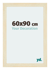 Mura MDF Fotolijst 60x90cm Zand Geveegd Voorzijde Maat | Yourdecoration.nl