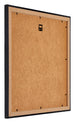 Mura MDF Fotolijst 70x70cm Zwart Mat Achterzijde Schuin | Yourdecoration.nl