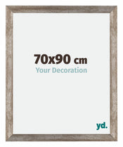 Mura MDF Fotolijst 70x90cm Metaal Vintage Voorzijde Maat | Yourdecoration.nl