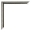 New York Aluminium Fotolijst 20x30cm Mercury Structuur Detail Hoek | Yourdecoration.nl