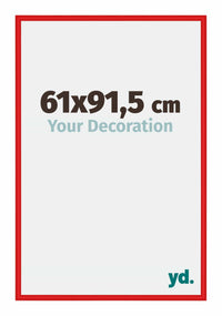 New York Aluminium Fotolijst 61x91 5cm Ferrari Rood Voorzijde Maat | Yourdecoration.nl