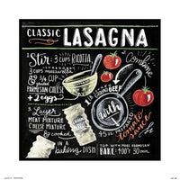 Grupo Erik Lily And Val Classic Lasagna Kunstdruk 30X30cm | Yourdecoration.nl