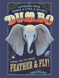 Grupo Erik Disney Dumbo Feather And Fly Kunstdruk 30X40cm | Yourdecoration.nl
