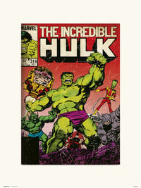 Grupo Erik Marvel Hulk 314 Kunstdruk 30X40cm | Yourdecoration.nl