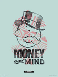 Grupo Erik Monopoly Money On My Mind Kunstdruk 30X40cm | Yourdecoration.nl