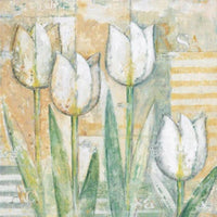 PGM BET 91 Eric Barjot White Tulips Kunstdruk 15x15cm | Yourdecoration.nl