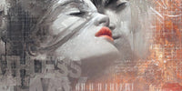 PGM ES 201 Sestillo Enrico The Kiss Kunstdruk 100x50cm | Yourdecoration.nl