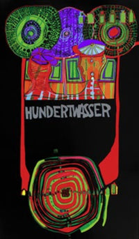 PGM FH 13 Friedensreich Hundertwasser Welttournee Kunstdruk 49x83cm | Yourdecoration.nl