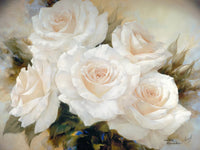 PGM LVI 20 Igor Levashov White Roses Kunstdruk 92x72cm | Yourdecoration.nl