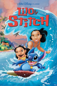 Pyramid PP34941 Lilo & Stitch Wave Surf Poster | Yourdecoration.nl