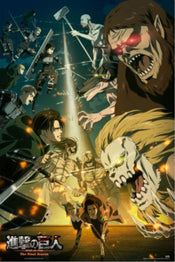 Poster Attack On Titan Paradis Vs Marley 61x91 5cm Grupo Erik GPE5832 | Yourdecoration.nl