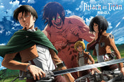 Poster Attack On Titan Ready To Fight 91 5x61cm GBYDCO979 | Yourdecoration.nl