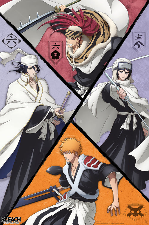 Poster Bleach Tybw Shinigami Group 61x91 5cm GBYDCOA039 | Yourdecoration.nl