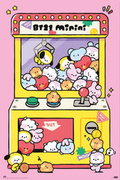 Poster Bt21 Arcade Machine 61x91.5cm Grupo Erik GPE5795 | Yourdecoration.nl