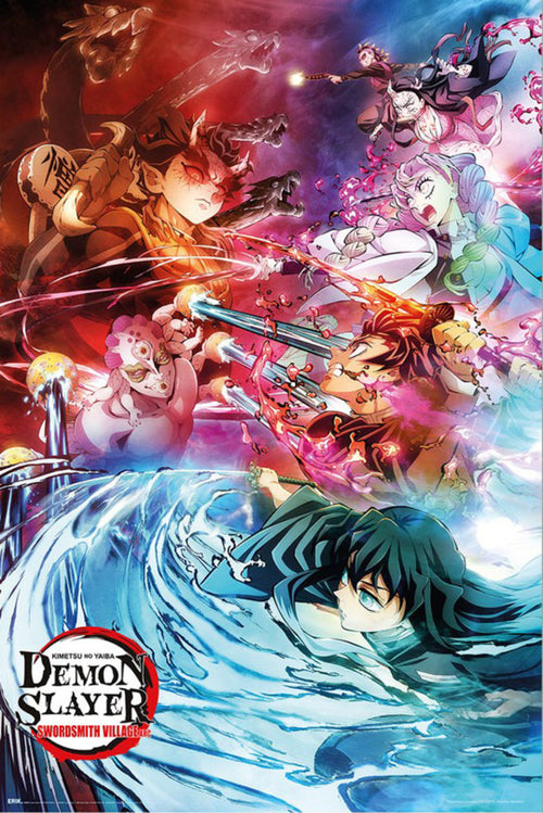 Poster Demon Slayer Swordsmith Village 2 61x91 5cm GPE6071 | Yourdecoration.nl