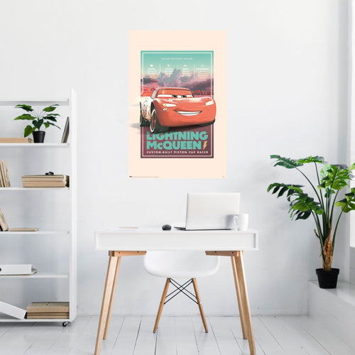 Poster Disney Pixar Cars Vintage 61x91 5cm GPE6041 Sfeer | Yourdecoration.nl