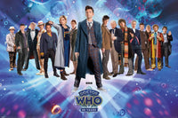 Poster Doctor Who 60th Anniversary A Timeless Tribute 91 5x61cm Pyramid PP35443 | Yourdecoration.nl