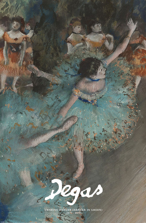 Poster Edgar Degas Swaying Dancer 61x91 5cm PP2513496 | Yourdecoration.nl