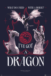 Poster Game Of Thrones House Of The Dragon Season 3 61x91 5cm GPE6057 | Yourdecoration.nl