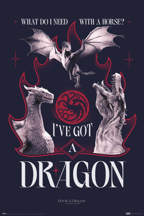 Poster Game Of Thrones House Of The Dragon Season 3 61x91 5cm GPE6057 | Yourdecoration.nl