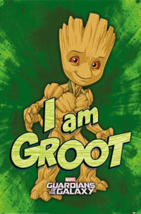 Poster Guardians Of The Galaxy I Am Groot 61x91 5cm Pyramid PP35043 | Yourdecoration.nl