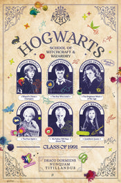 Poster Harry Potter Student Yearbook 61x91 5cm GBYDCOA032 | Yourdecoration.nl