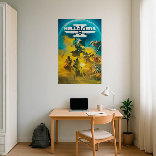 Poster Helldivers 1 61x91 5cm GPE6094 Sfeer | Yourdecoration.nl