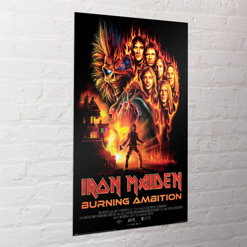 Poster Iron Maiden Burning Ambition 61x91 5cm PP2512952 Sfeer | Yourdecoration.nl