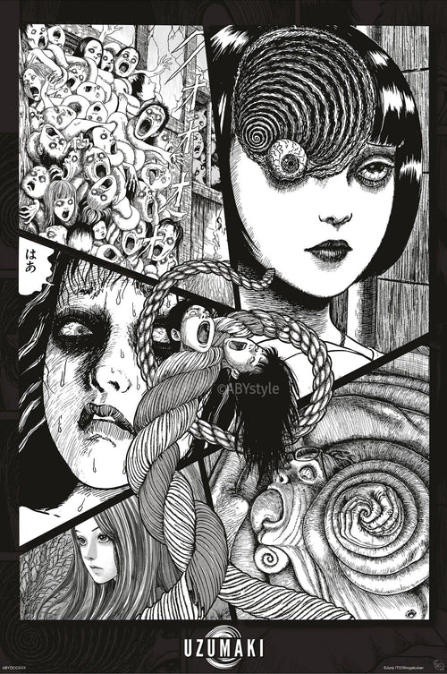 Poster Junji Ito Uzumaki 61x91 5cm GBYDCOA033 | Yourdecoration.nl