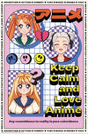 Poster Keep Calm And Love Anime 61x91.5cm Grupo Erik GPE5794 | Yourdecoration.nl