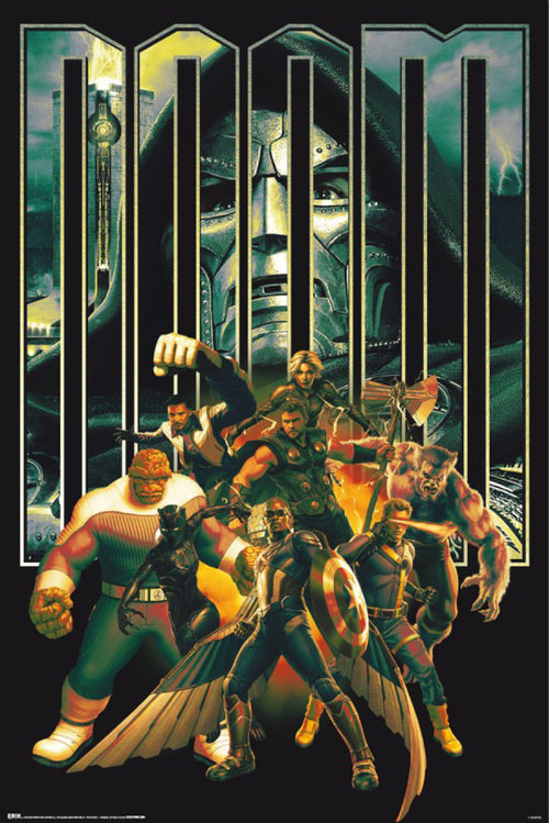 Poster Marvel Avengers Doomsday 2 61x91 5cm GPE6050 | Yourdecoration.nl