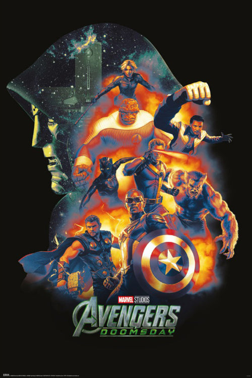Poster Marvel Avengers Doomsday Characters 61x91 5cm GPE6085 | Yourdecoration.nl