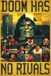 Poster Marvel Avengers Doomsday Doom Has No Rivals 61x91 5cm GPE6086 | Yourdecoration.nl