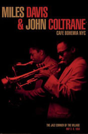 Poster Miles Davis And John Coltrane Cafe Bohemia 61x91 5cm PP2501153 | Yourdecoration.nl