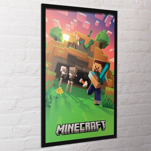 Poster Minecraft Cinematic Skeletons 61x91 5cm PP2512250 Sfeer | Yourdecoration.nl