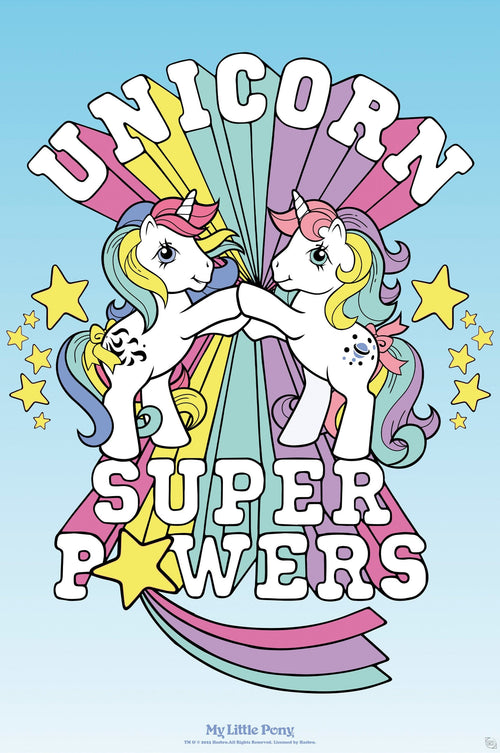 Poster My Little Pony Unicorn Super Powers 61x91 5cm Abystyle GBYDCO540 | Yourdecoration.nl