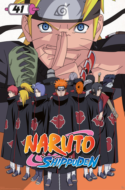 Poster Naruto Shippuden Manga Cover 61x91 5cm GBYDCOA029 | Yourdecoration.nl