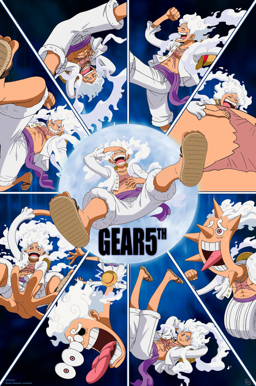 Poster One Piece Gear 5Th Looney 61x91 5cm Abystyle GBYDCO503 | Yourdecoration.nl