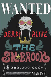 Poster One Piece - Wanted Brook 61x91,5cm