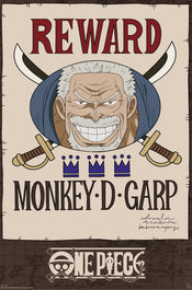 Poster One Piece Wanted Garp Cross Guild 61x91 5cm GBYDCOA008 | Yourdecoration.nl