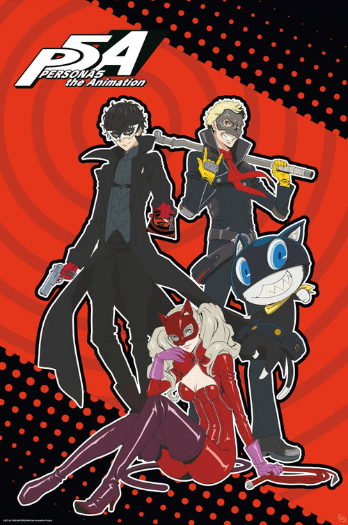 Poster Persona 5 Phantom Thieves 61x91 5cm Abystyle GBYDCO331 | Yourdecoration.nl