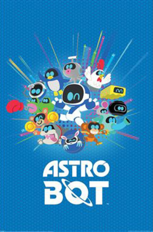 Poster Playstation Astro Bot Friends 61x91 5cm PP2510001 | Yourdecoration.nl