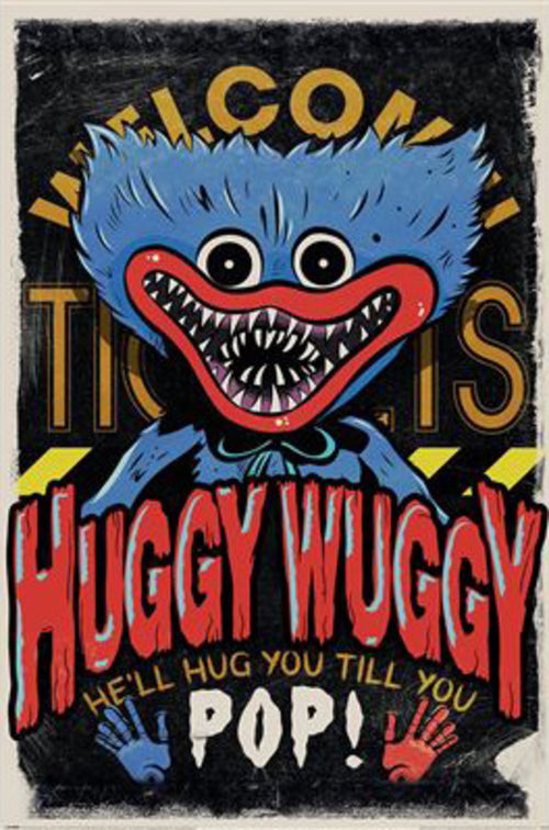 Poster Poppy Playtime - Huggy Wuggy 61x91,5cm