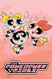 Poster Powerpuff Girls Stars 61x91 5cm PP2500871 | Yourdecoration.nl