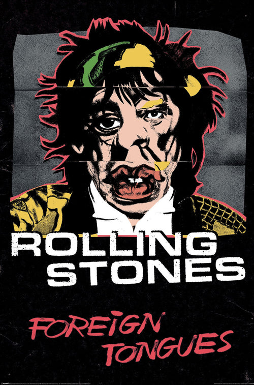 Poster Rolling Stones Foreign Tongues Album 61x91 5cm PP2513359 | Yourdecoration.nl
