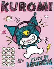 Poster Sanrio Kurom Louder 40x50cm MPP2501443 | Yourdecoration.nl