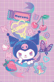Poster Sanrio Kuromi Mood 61x91 5cm PP2501393 | Yourdecoration.nl