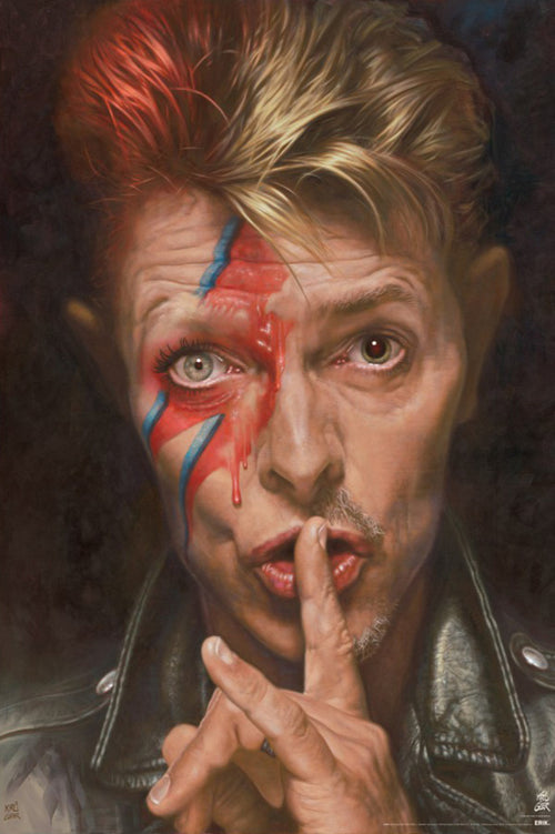 Poster Sebastian Kruger David Bowie 61x91 5cm GPE6065 | Yourdecoration.nl