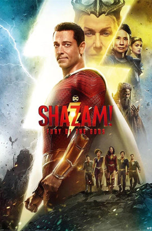 Poster Shazam Fury Of The Gods 61x91-5cm Pyramid PP35134 | Yourdecoration.nl