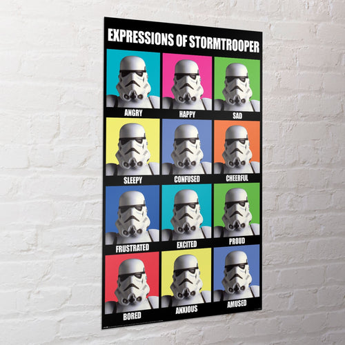 Poster Star Wars Expression Of Stormtrooper 61x91 5cm PP2513189 Sfeer | Yourdecoration.nl
